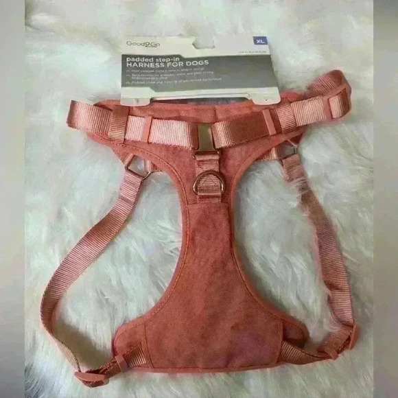 Padded step in dog harness size XL pink NWT - Picture 1 of 9